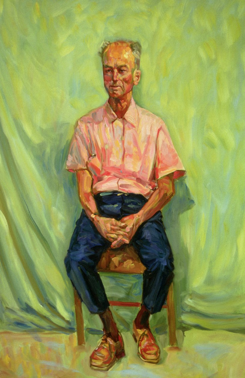 Yaşlı Bir Adamın Portresi, 1987 by Ted Blackall