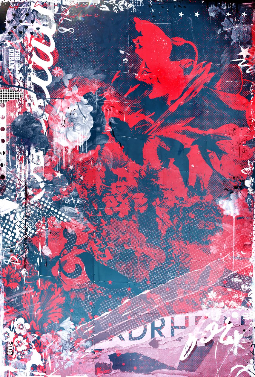 Boş Zamanın Ötesinde, 2015 (Tuval üzerine kolaj) by Teis Albers