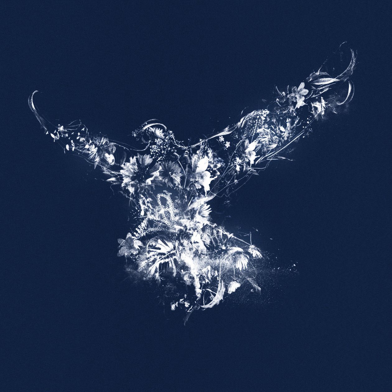 Uçuşta, 2019 (Tuval üzerine kolaj) by Teis Albers