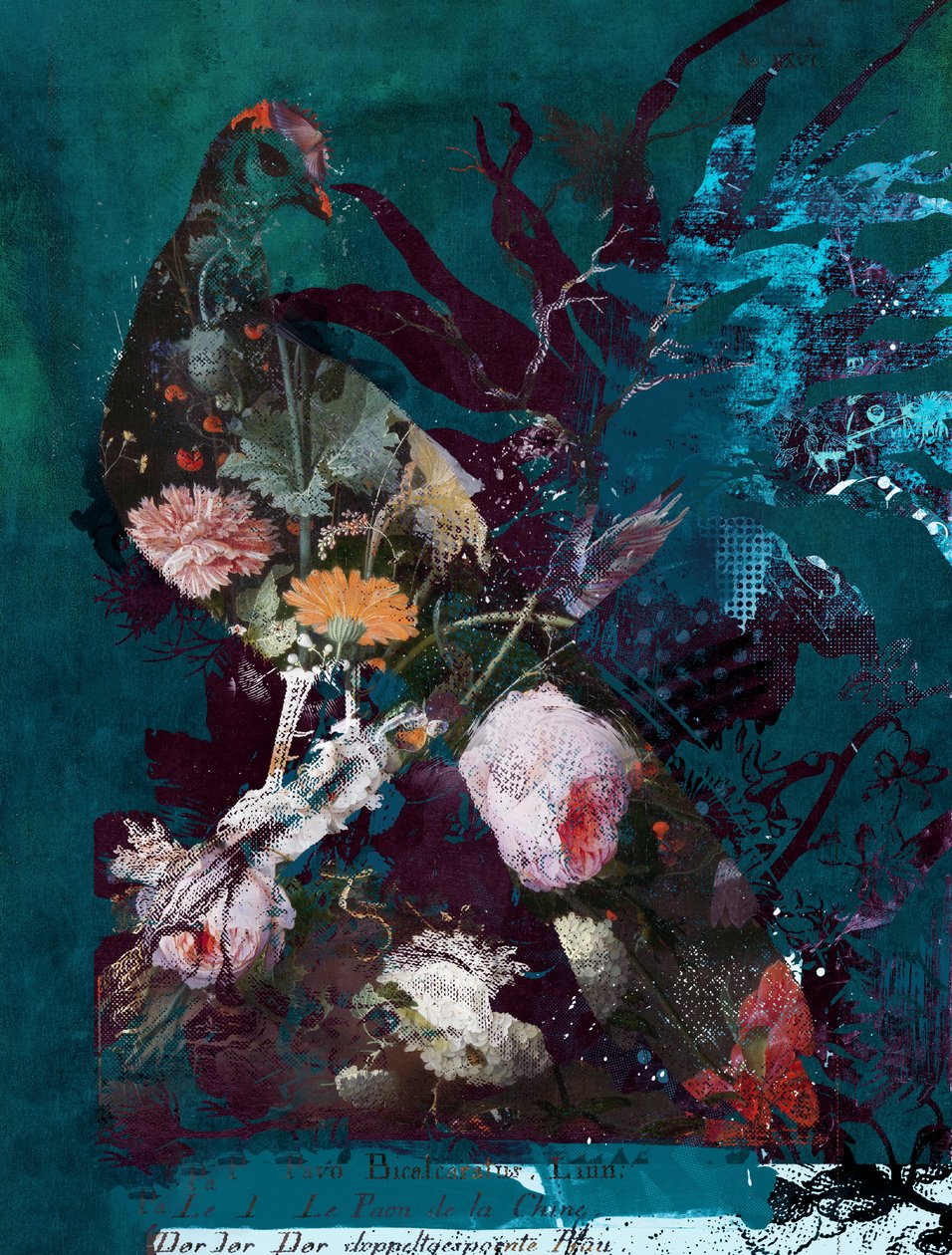 Wildness, 2018 (tuval üzerine karışık teknik) by Teis Albers