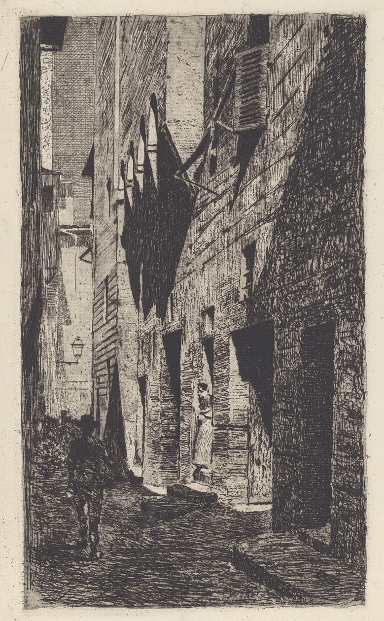 Dante da Castiglione Evi [Dante da Castiglione Evi] by Telemaco Signorini