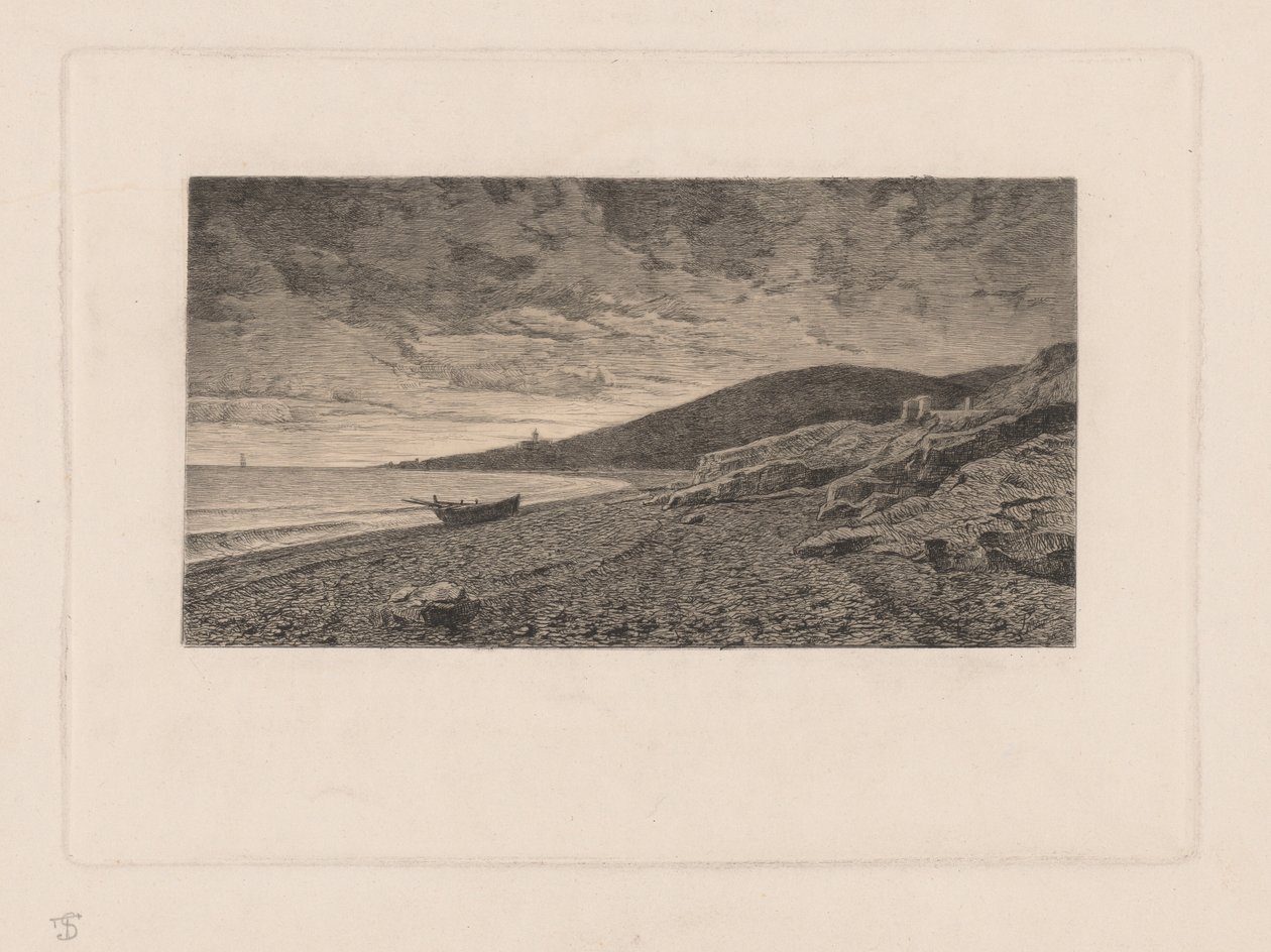 Elba Sahili by Telemaco Signorini