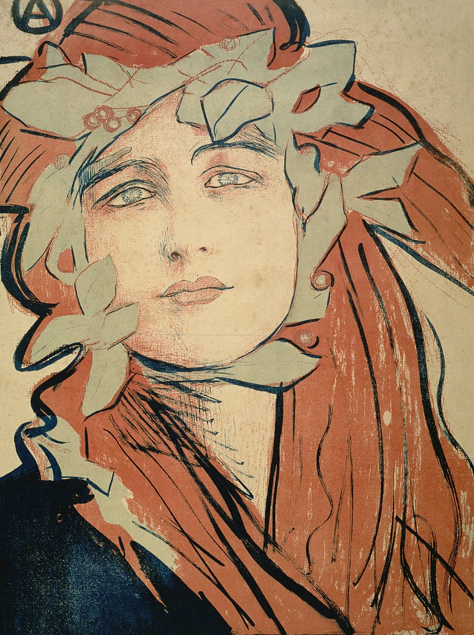 Polonya Sanat Derneği Sergisi Afişi, 1898 by Teodor Axentowicz