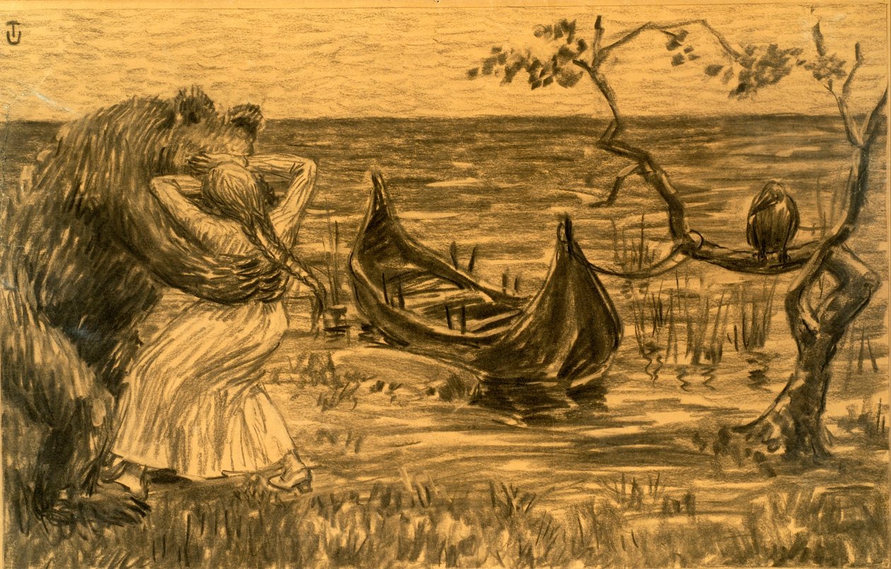 ayı ve bir kız by Teodors Ūders