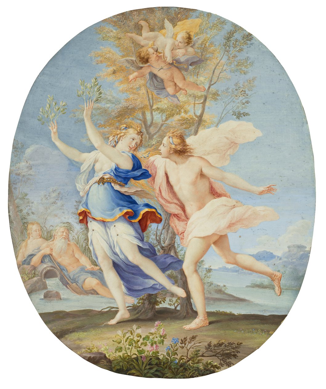 Apollo ve Daphne by Teresa del Po