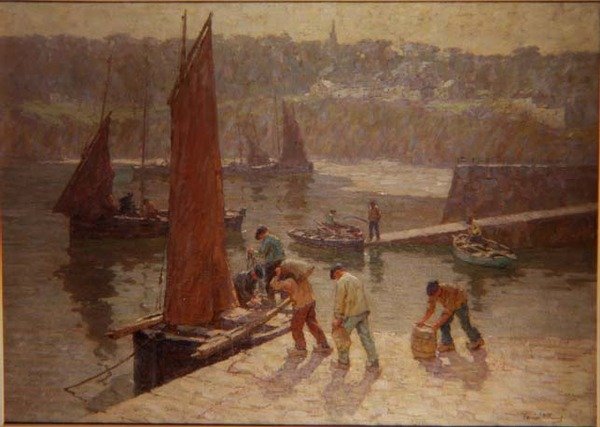 Dumanlı Sabah Güneşi, Douarnenez by Terrick Williams