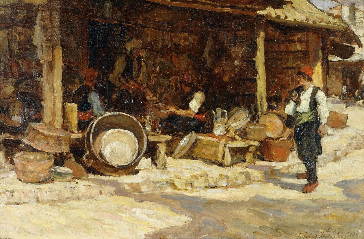 Metal işçileri, Saraybosna, Bosna by Terrick Williams