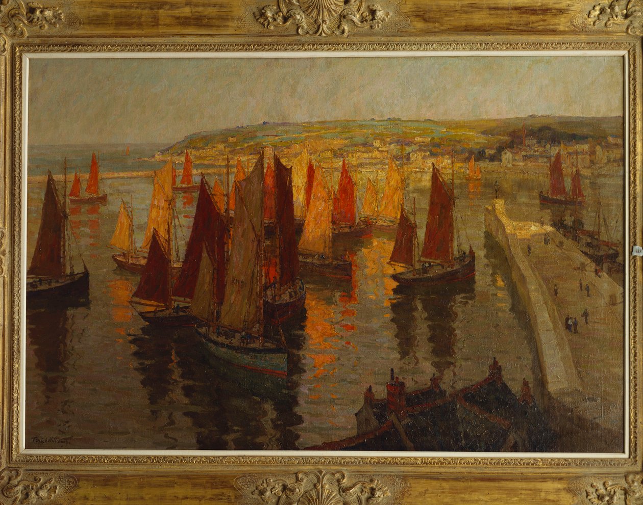 Kırmızı ve Altın, Brixham by Terrick Williams