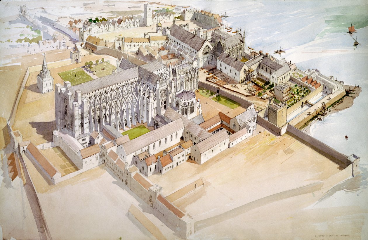 Mücevher Kulesi, Westminster, c1510, c1990-2010. by Terry Ball
