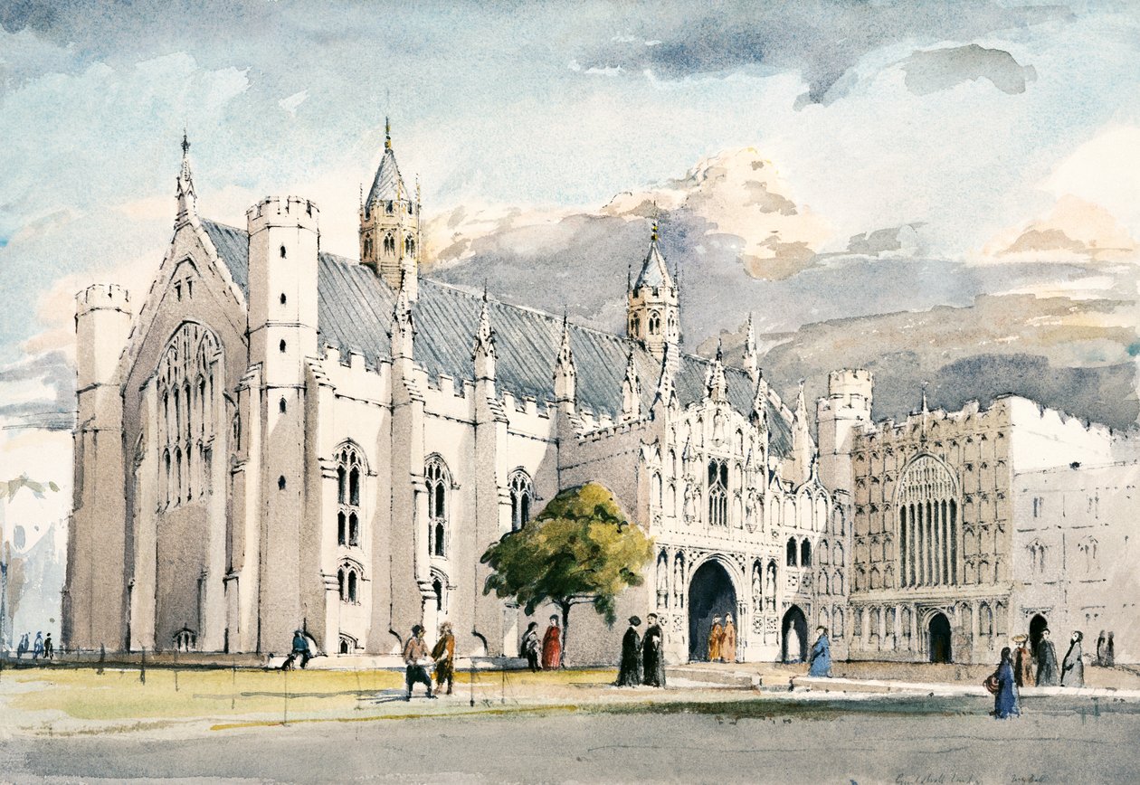 Eski Lonca Salonu, Londra, c1450, c1990-2010 by Terry Ball