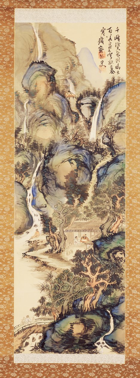 Mavi ve Yeşil Manzara, 1910