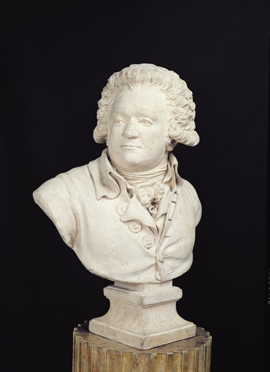 Mirabeau Büstü (1749-91) 1791 (alçı) by Tessier