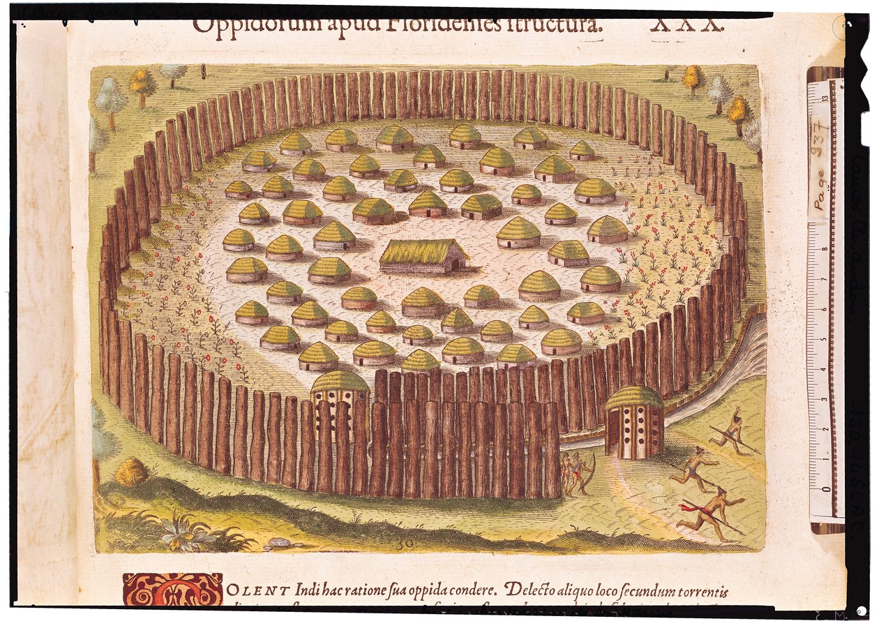 Theodore de Bry tarafından yayınlanan 