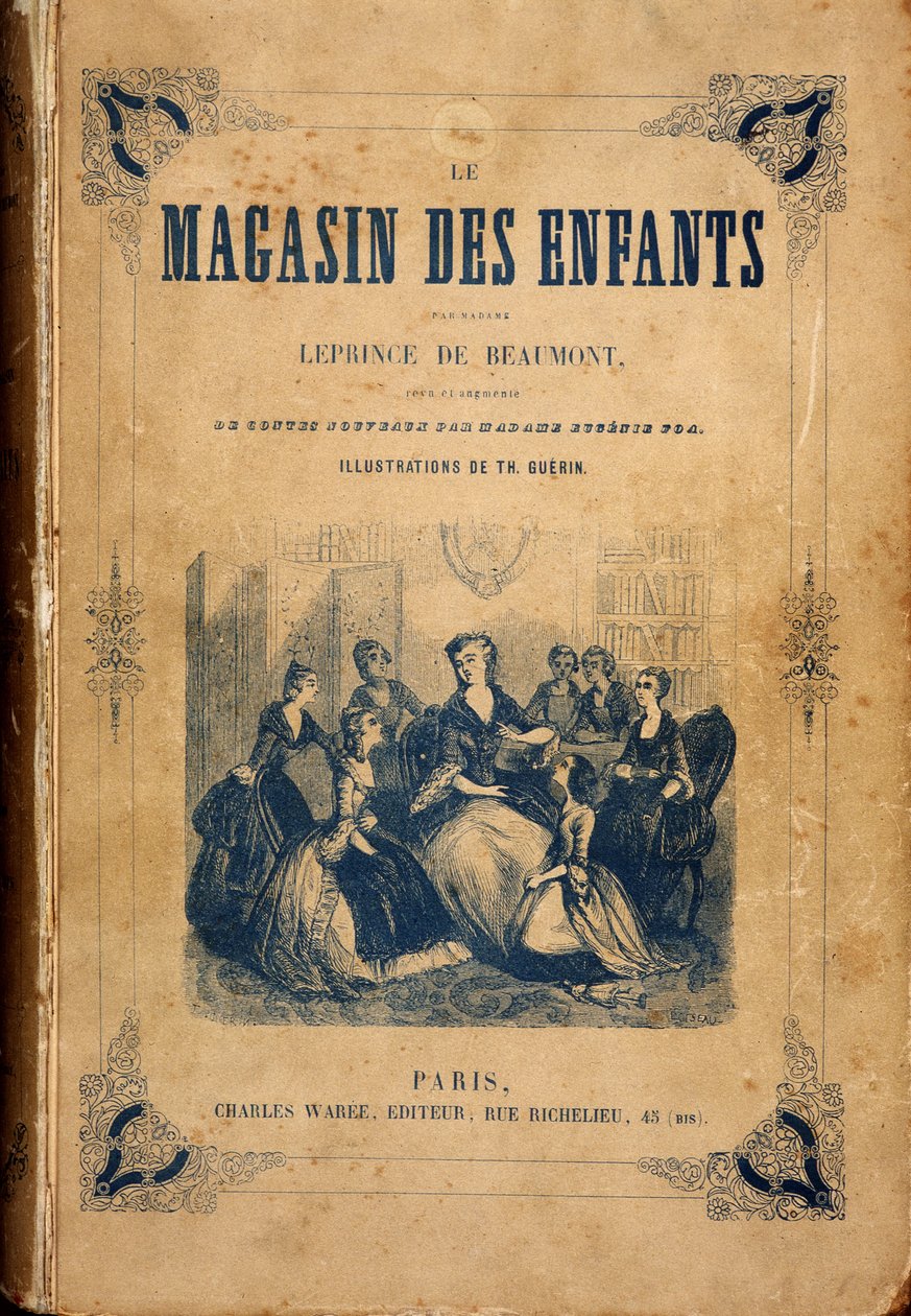 Etrafı genç kızlarla çevrili hizmetçi - Madam Leprince de Beaumont