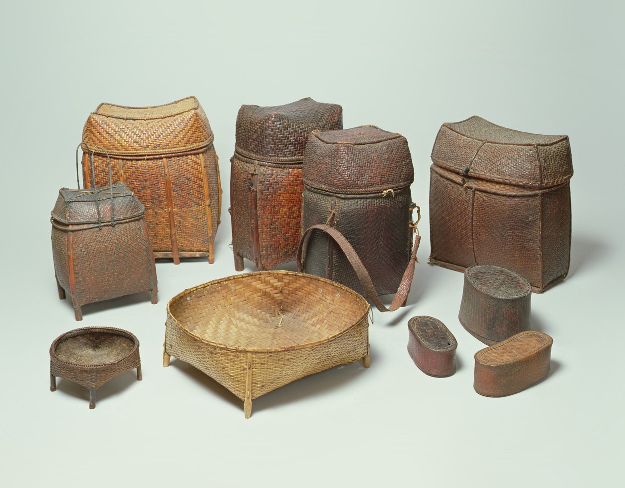 Lahu Baskets, Kuzey Tayland (hasır) by Thai