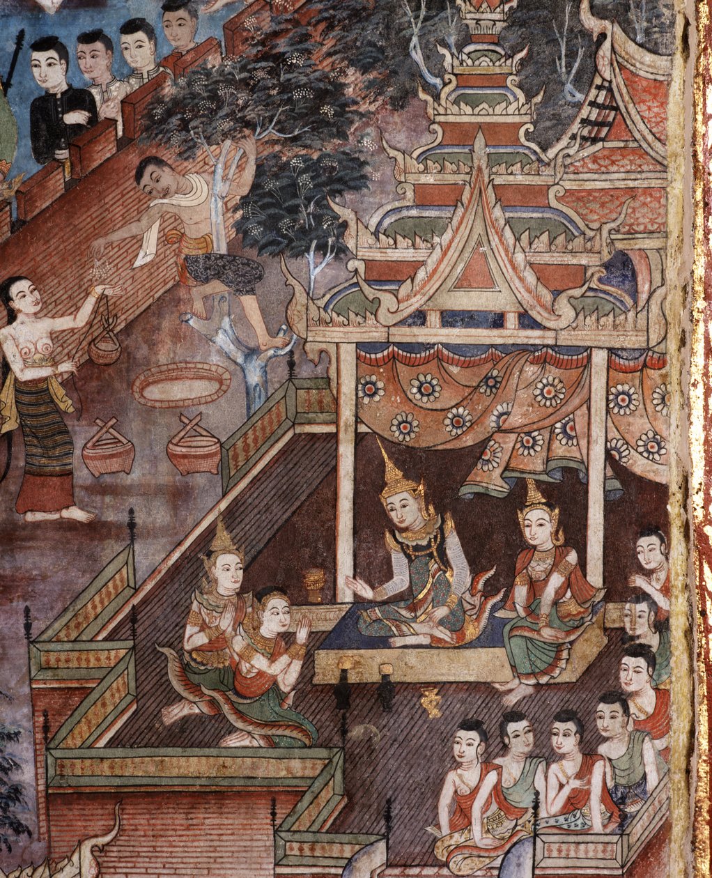 Duvar resmi detayı by Thai School