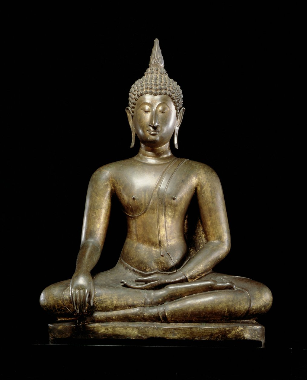 Zafer Anı Buda, Sukhothai stili (kurşunlu bronz) by Thai School