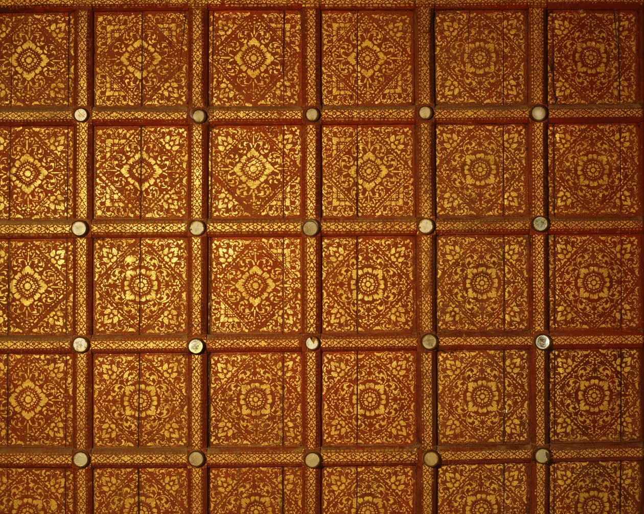 Lanna tapınağının tavanı by Thai School