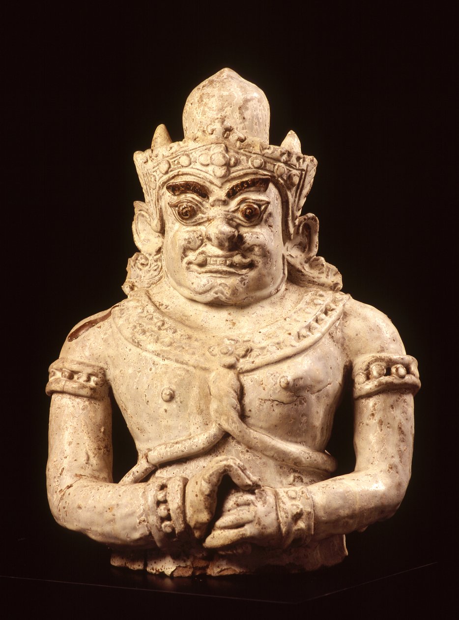 Yak ya da dev figürü, Sukhothai dönemi, 14.-15. yüzyıl (sırlı çömlek) by Thai School