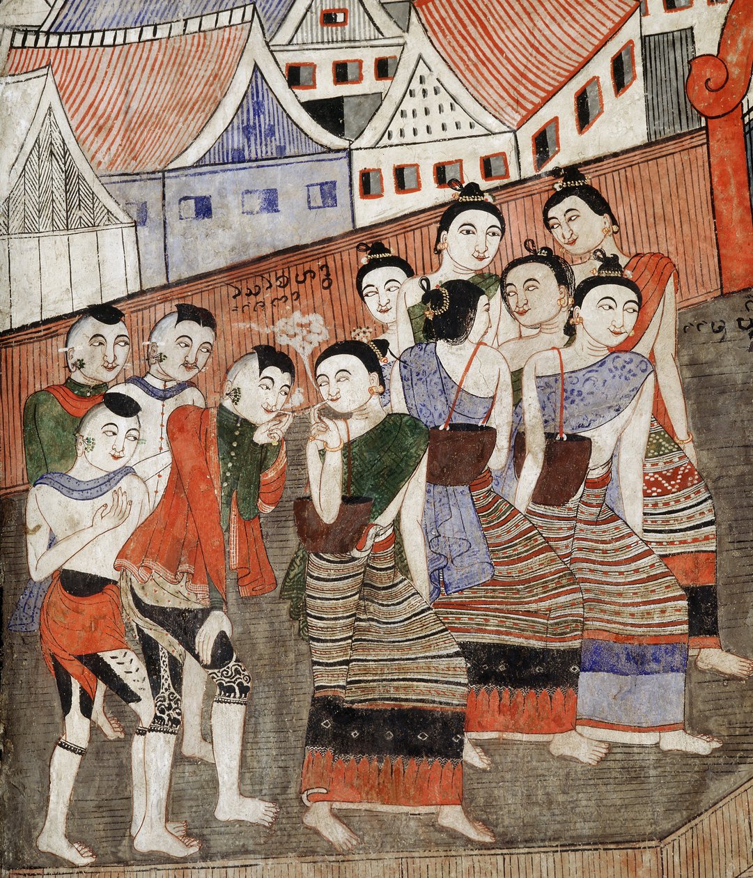 Aşıklar sigara içiyor, Wat Phumin