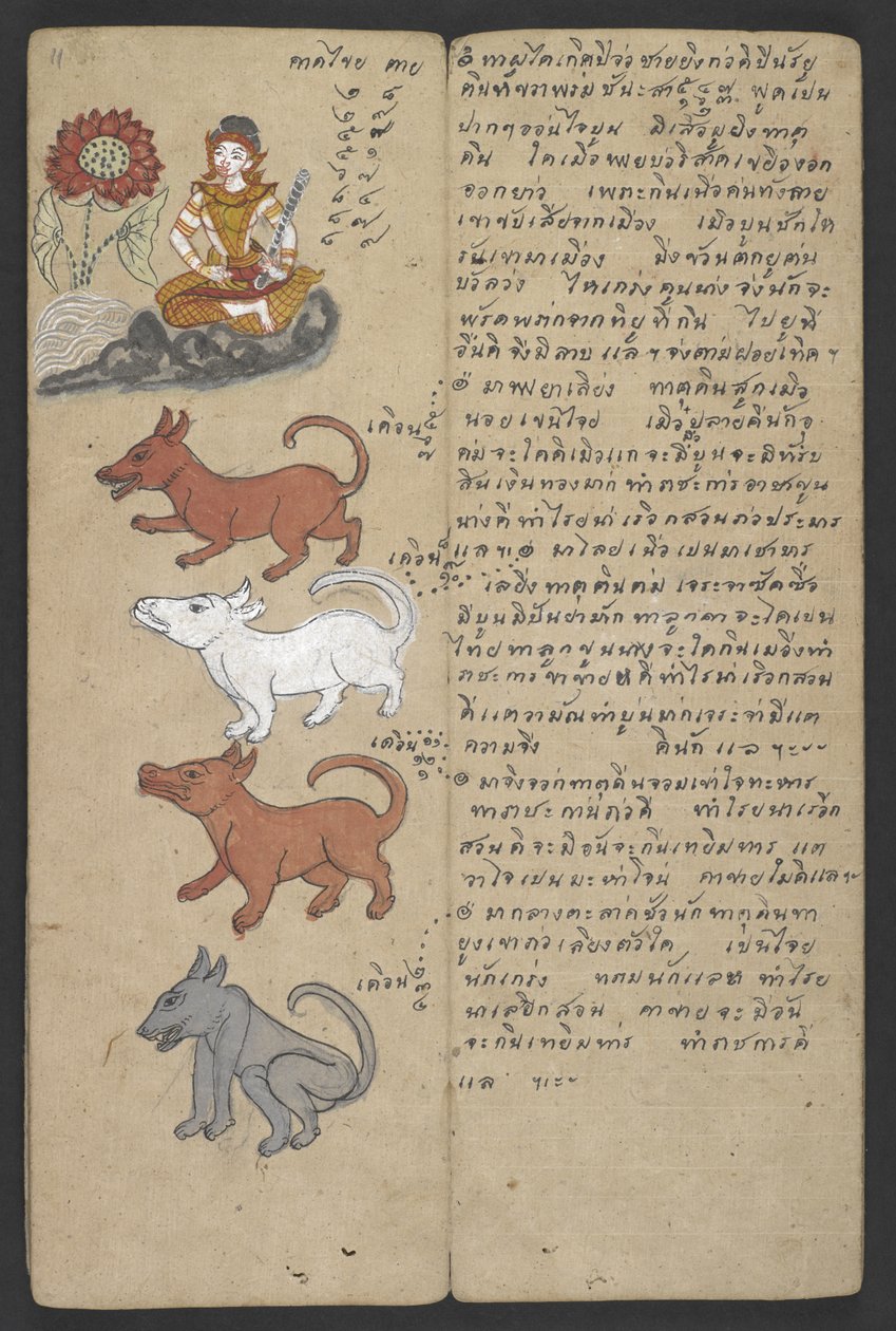 Veya 16455 f.11r, Zodyak