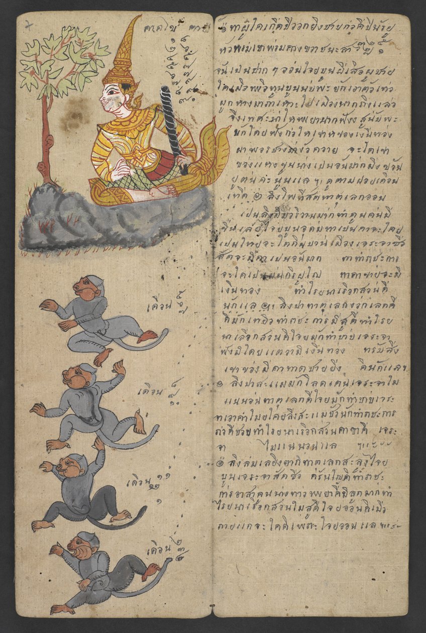 Veya 16455 f.7r, Zodyak