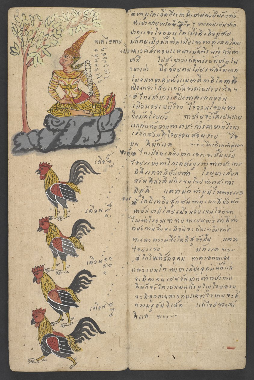 Veya 16455 f.9r, Zodyak