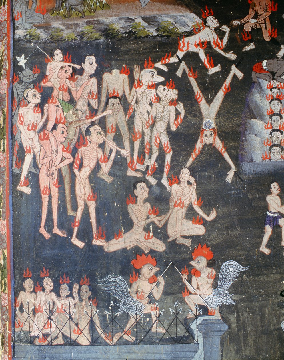 Bir cehennem sahnesi by Thai School