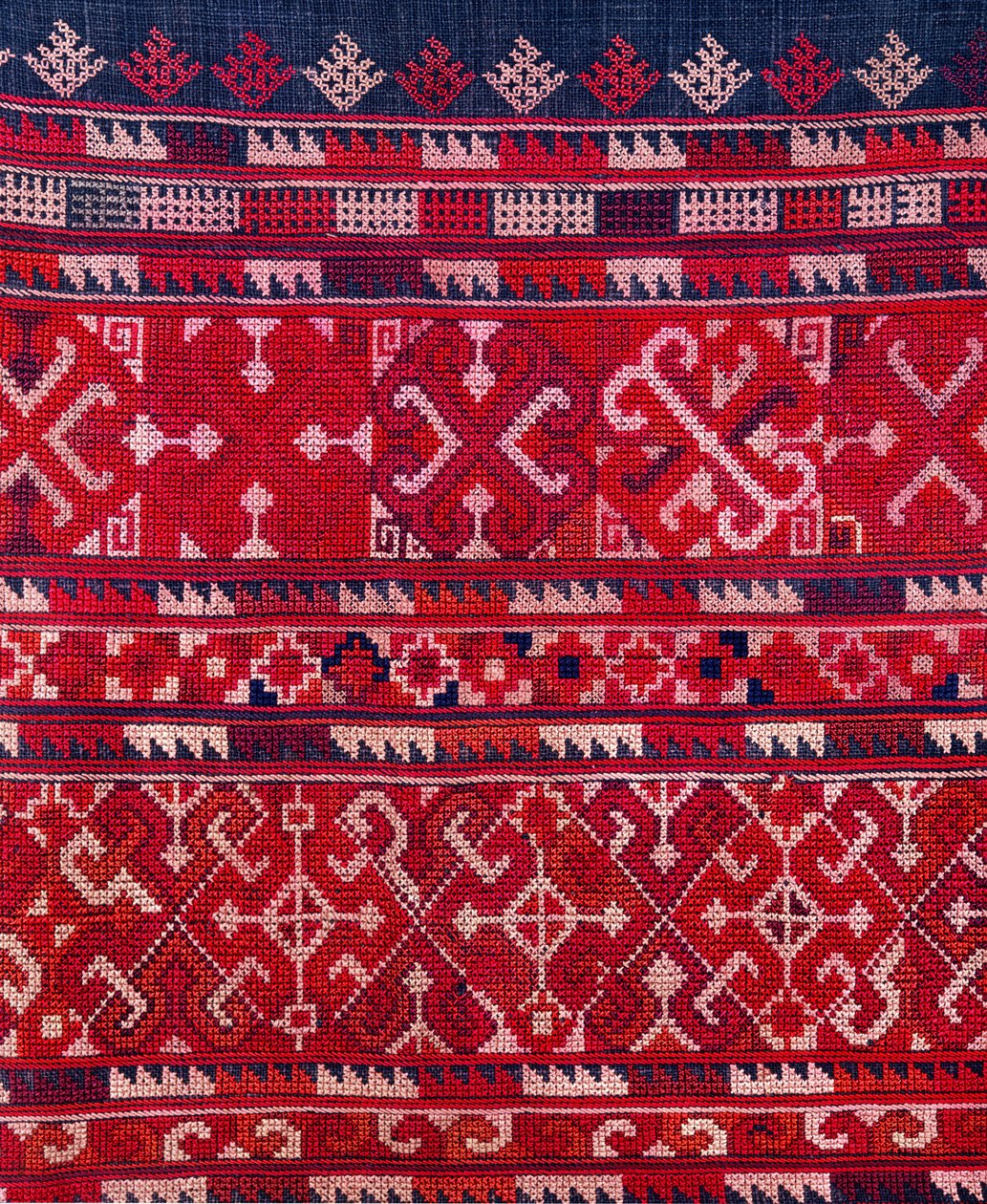 Yao kabilesi kumaşı, kuzey Tayland (tekstil) by Thai School