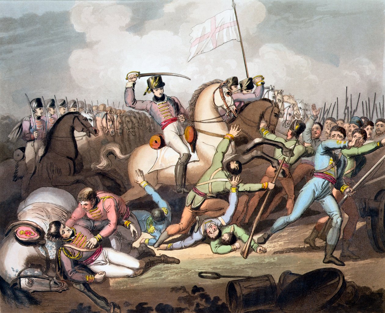 Salamanca Savaşı, İspanya, 21 Temmuz 1812 1819 by Thales Fielding
