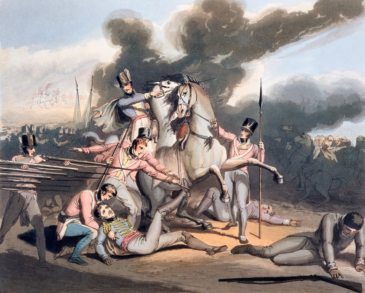 Talavera Savaşı, İspanya, 28 Temmuz 1809 1819 by Thales Fielding