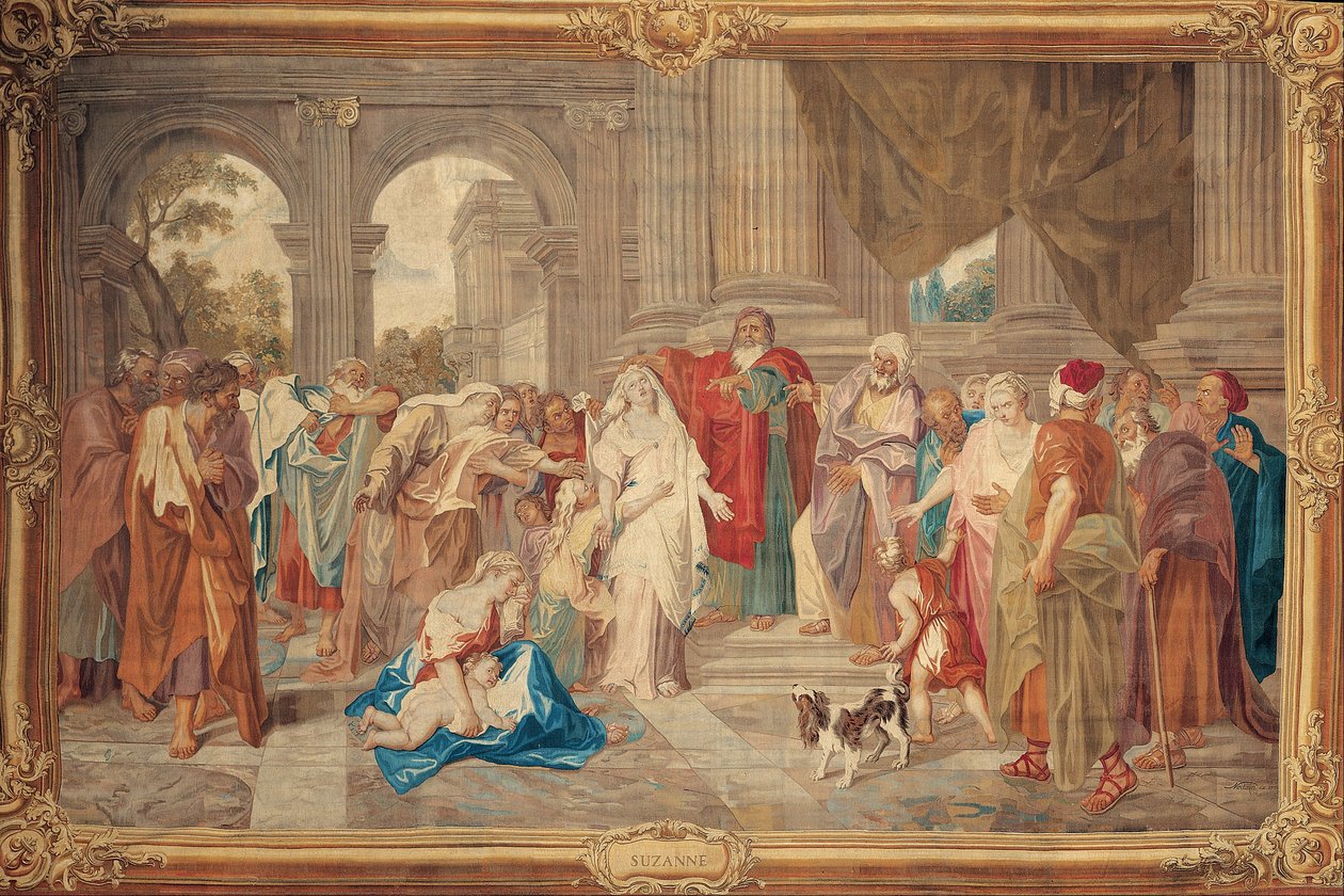 Susannah Zinayla Suçlandı by The Gobelins Manufactory