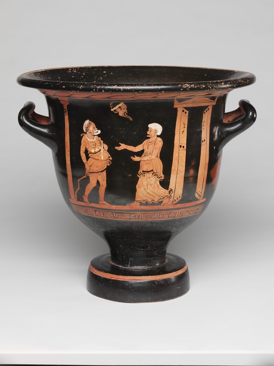 Kırmızı figürlü Bell Krater (pişmiş toprak) by The McDaniel Painter The McDaniel Painter