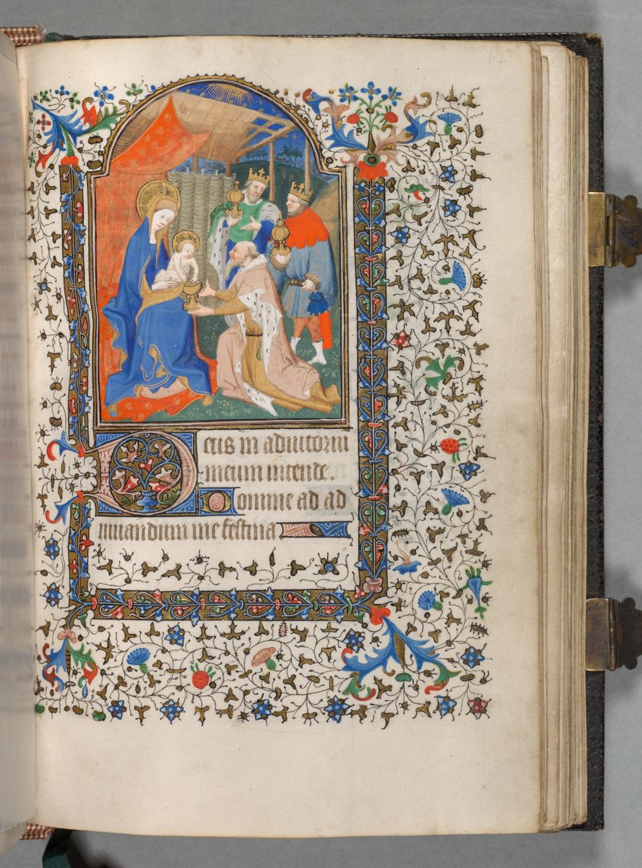 Paris Kullanım Saatleri Kitabı: Fol. 67r, Magi