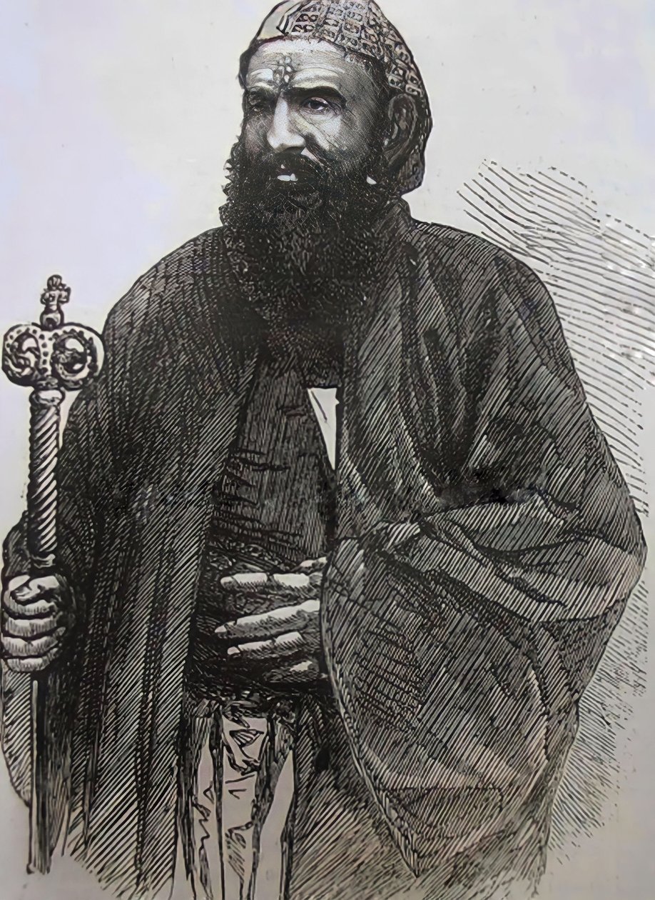 Athanasius Stephanos, Süryani Ortodoks piskoposu by The Illustrated London News