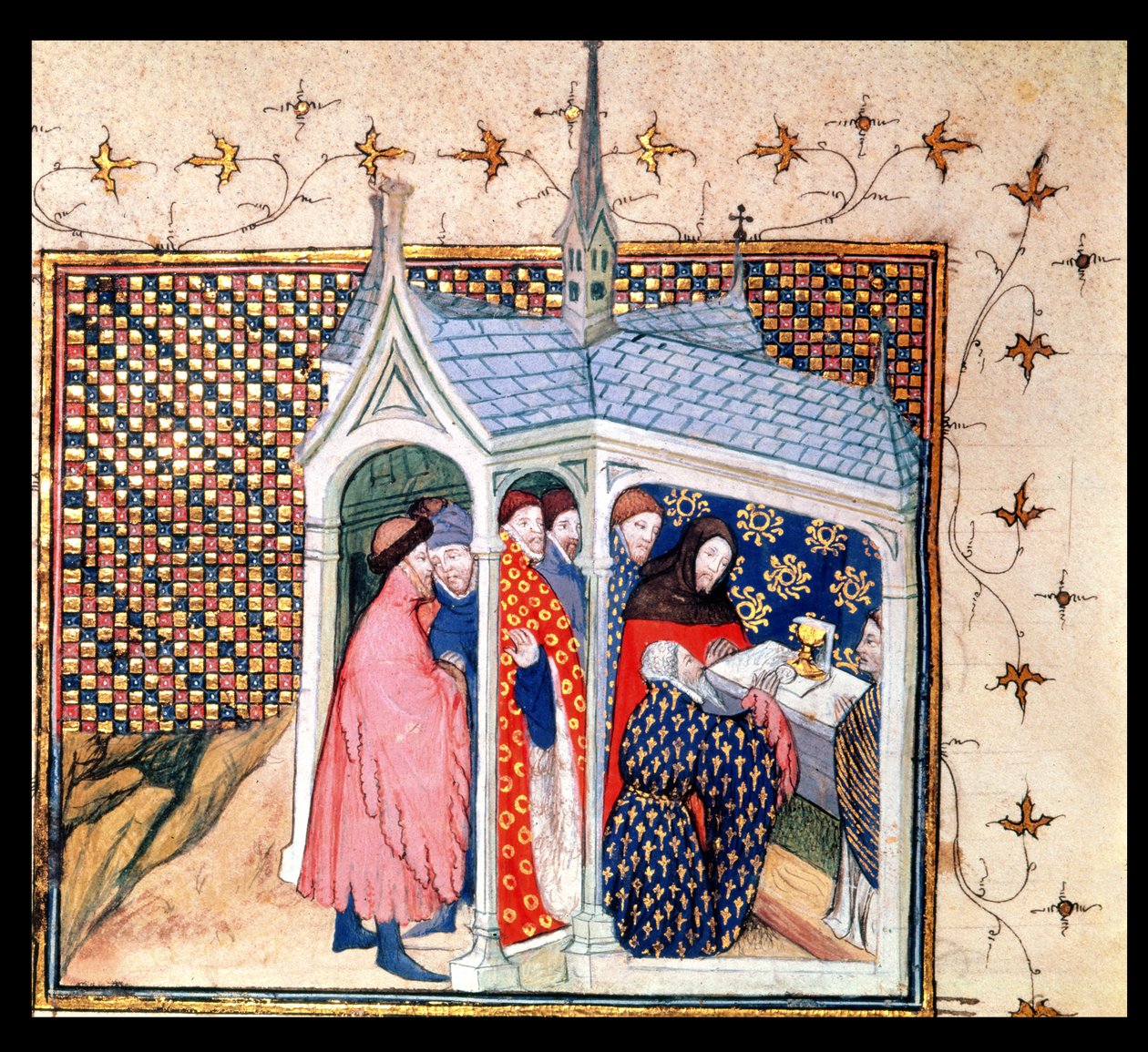 Harl 1319 f.41v Northumberland Kontu