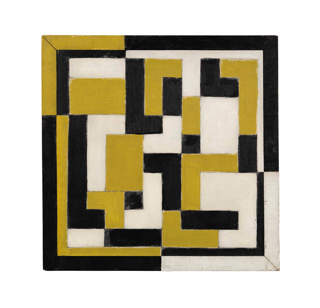 Kompozisyon yapılmış bir tablodur by Theo van Doesburg