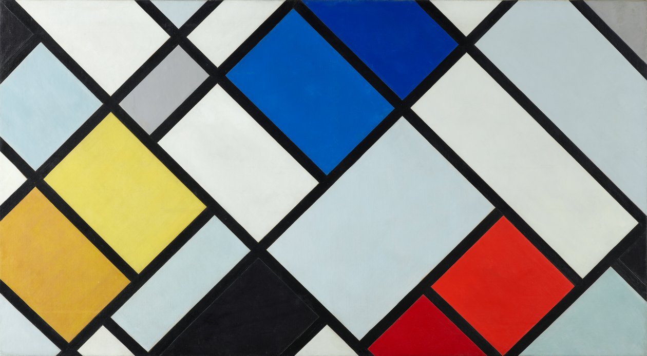 Uyumsuzlukların Kontra-Bileşimi, XVI, 1925 by Theo van Doesburg