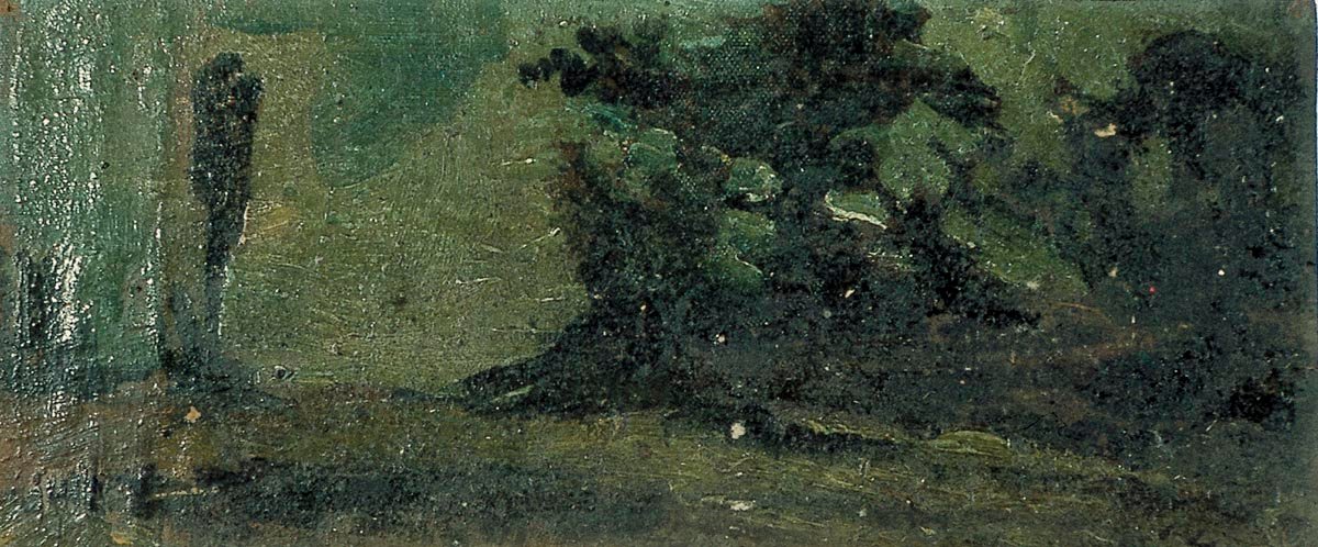 Alacakaranlıkta Manzara by Theo van Doesburg