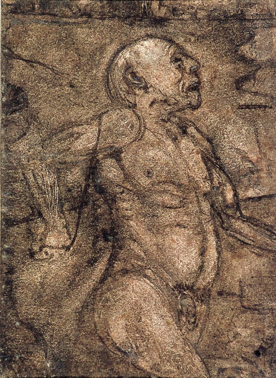 erkek çıplak by Theo van Doesburg