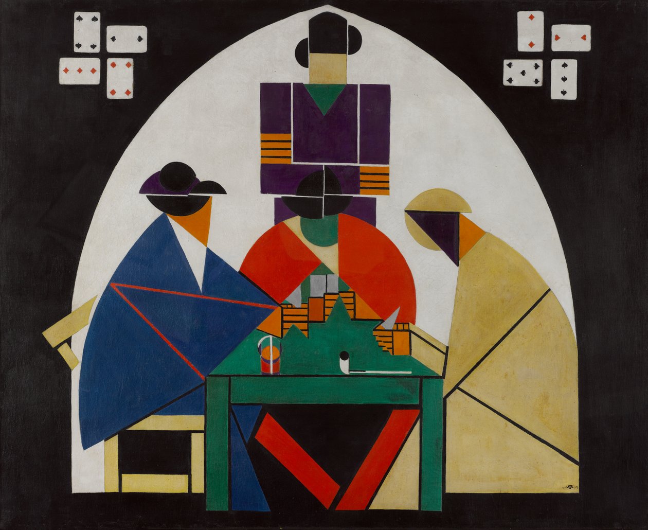 Kart Oyuncular by Theo van Doesburg
