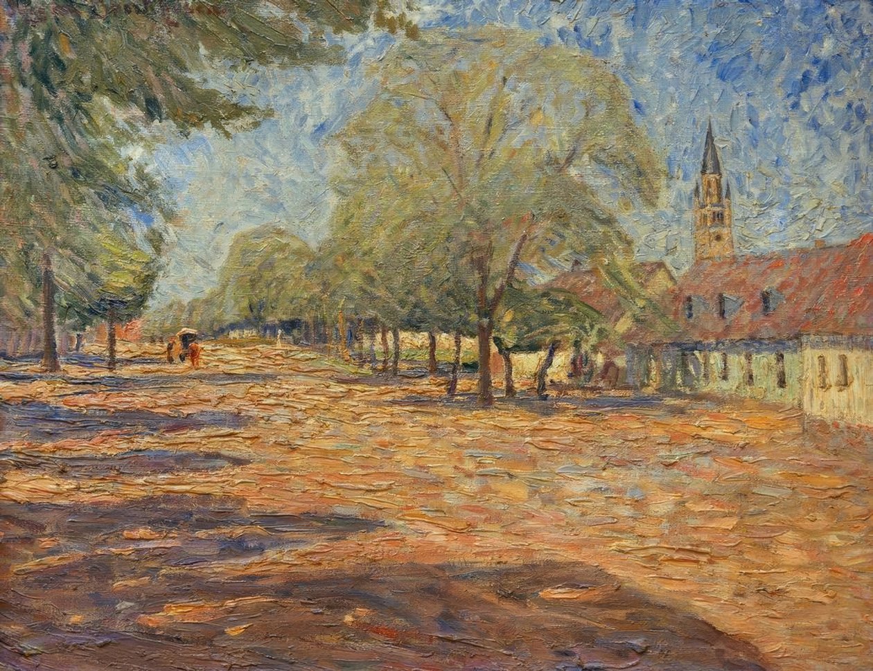 Märkische Dorfstrasse by Theo von Brockhusen