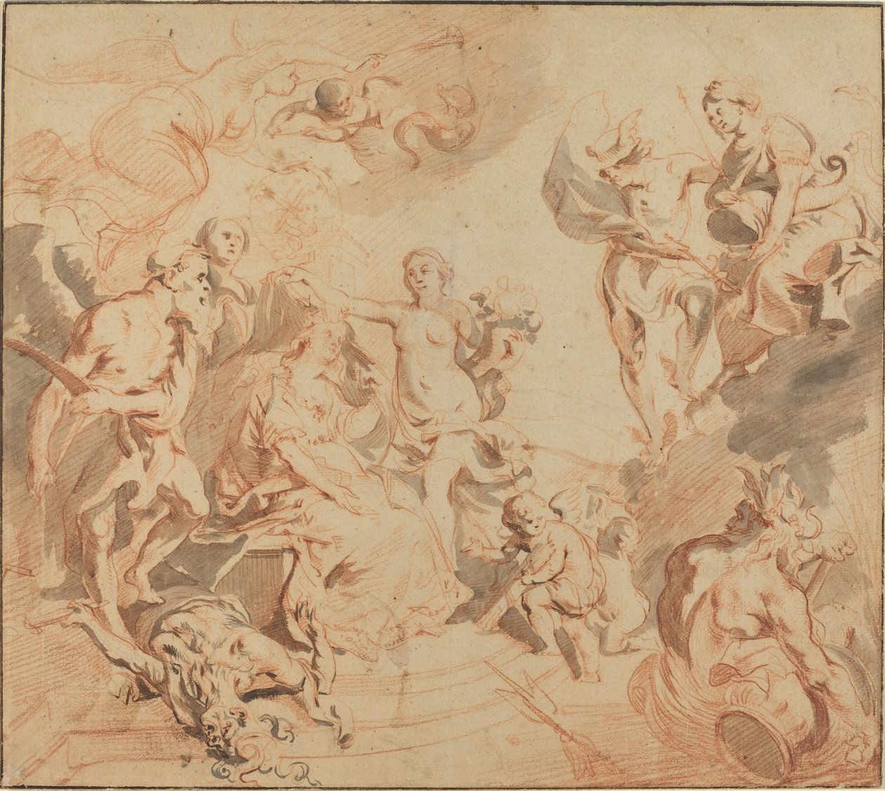 Anvers Bollukla Kutsanmış by Theodoor van Thulden