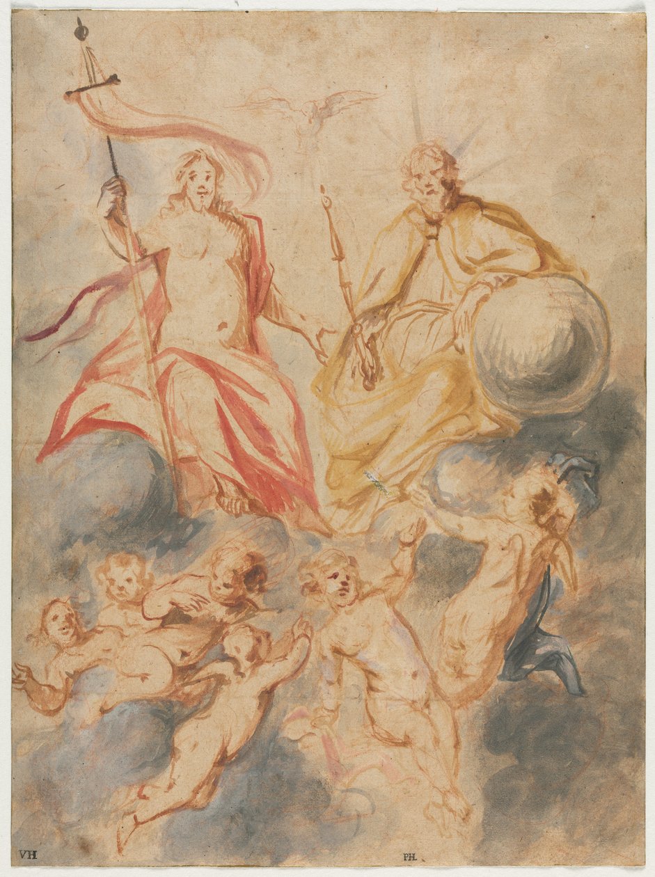Kutsal Üçlü, c. 1647. by Theodoor van Thulden