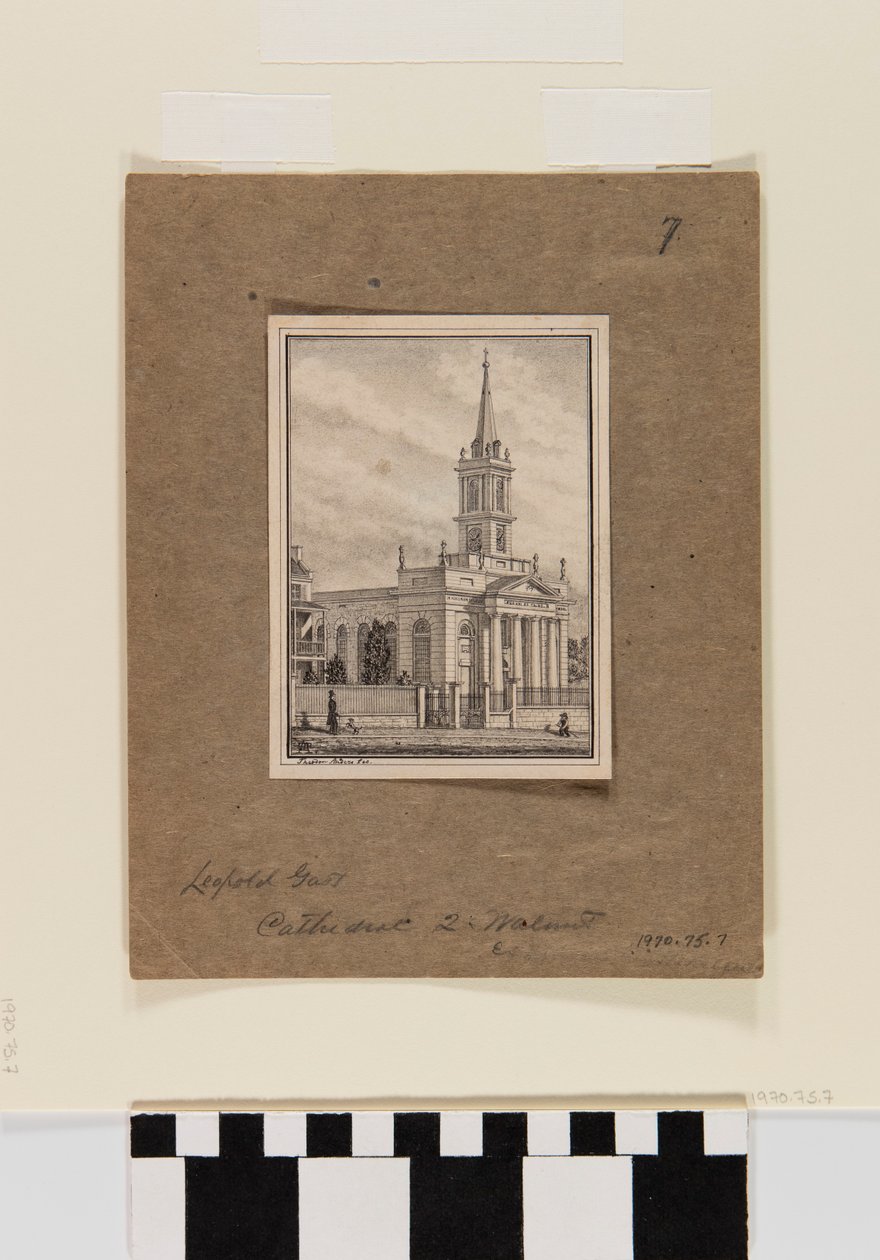 Artık daha yaygın olarak Eski Katedral olarak bilinen St. Louis Katedrali by Theodor Anders
