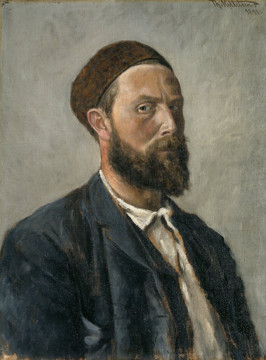 Otoportre by Theodor Kittelsen