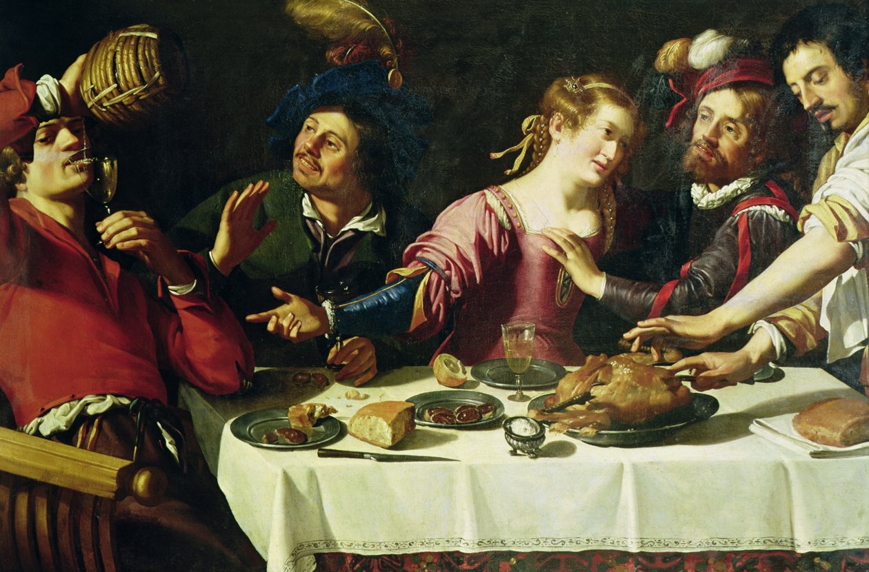 Yemek by Theodor Rombouts