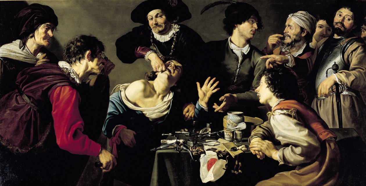 Diş Çıkarıcı, 1635 by Theodor Rombouts