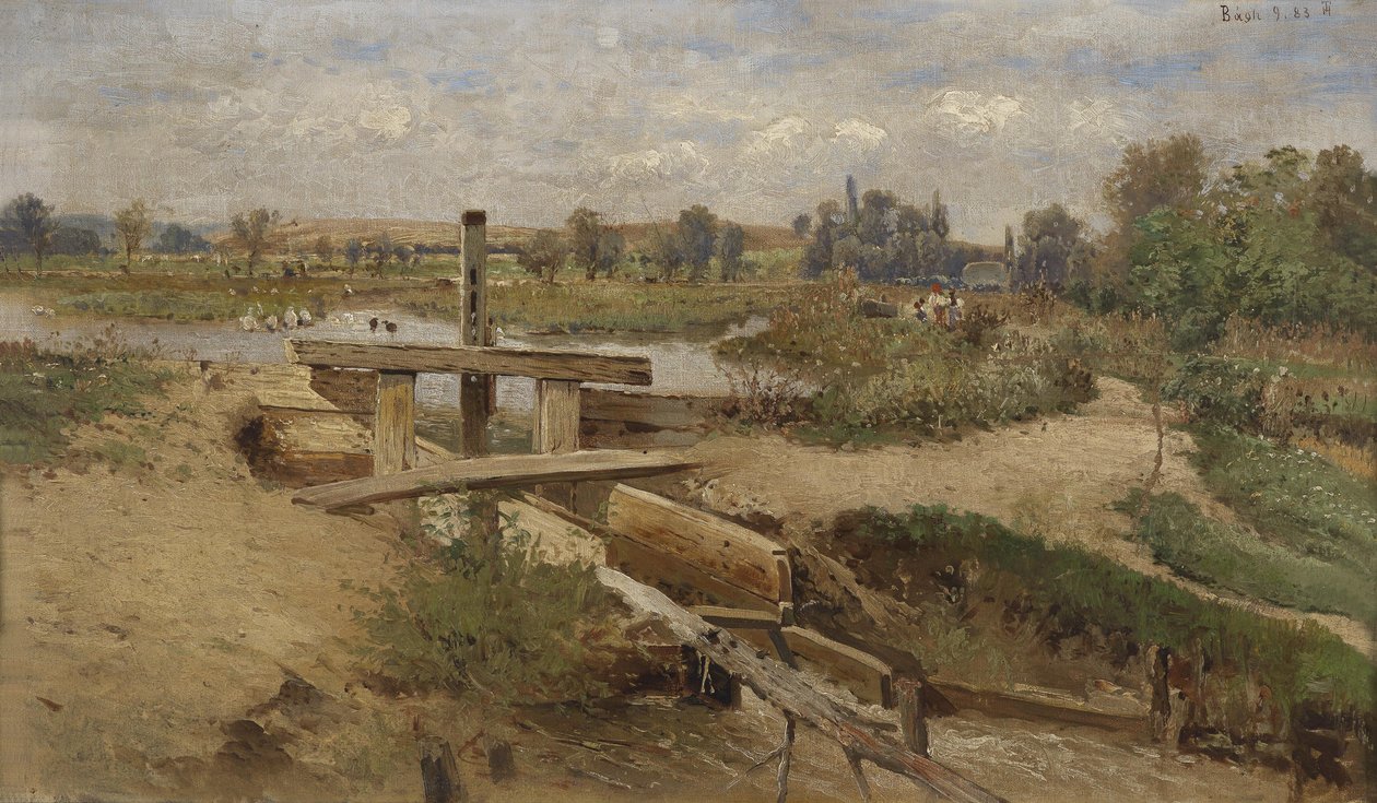 Macar kırsal by Theodor von Hormann