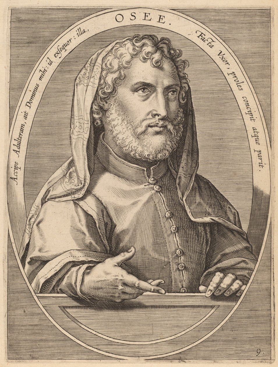 Hosiah by Theodor Galle after Jan van der Straet